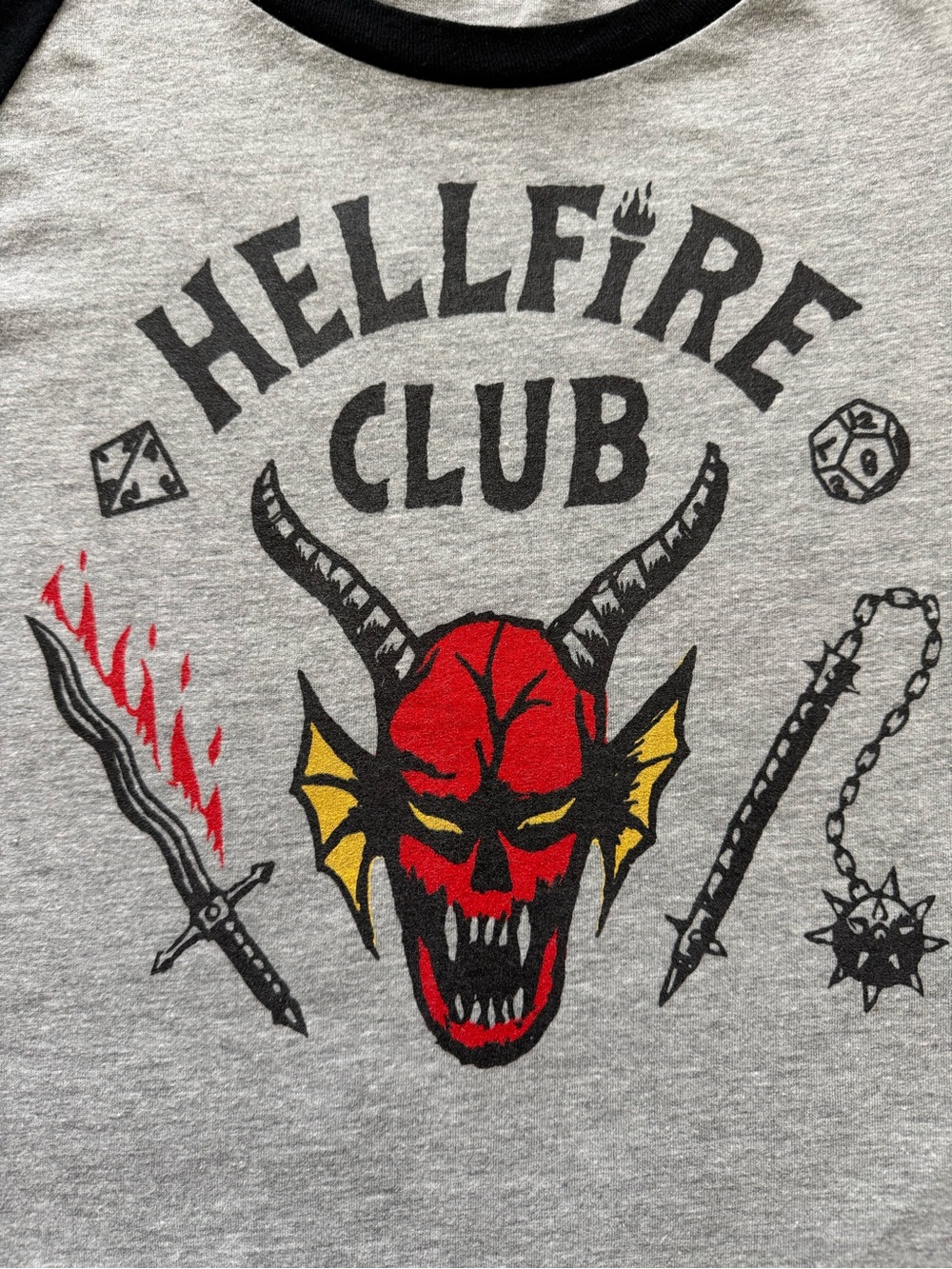 Women’s Hellfire Club Raglan Tee - Picture 3 of 11